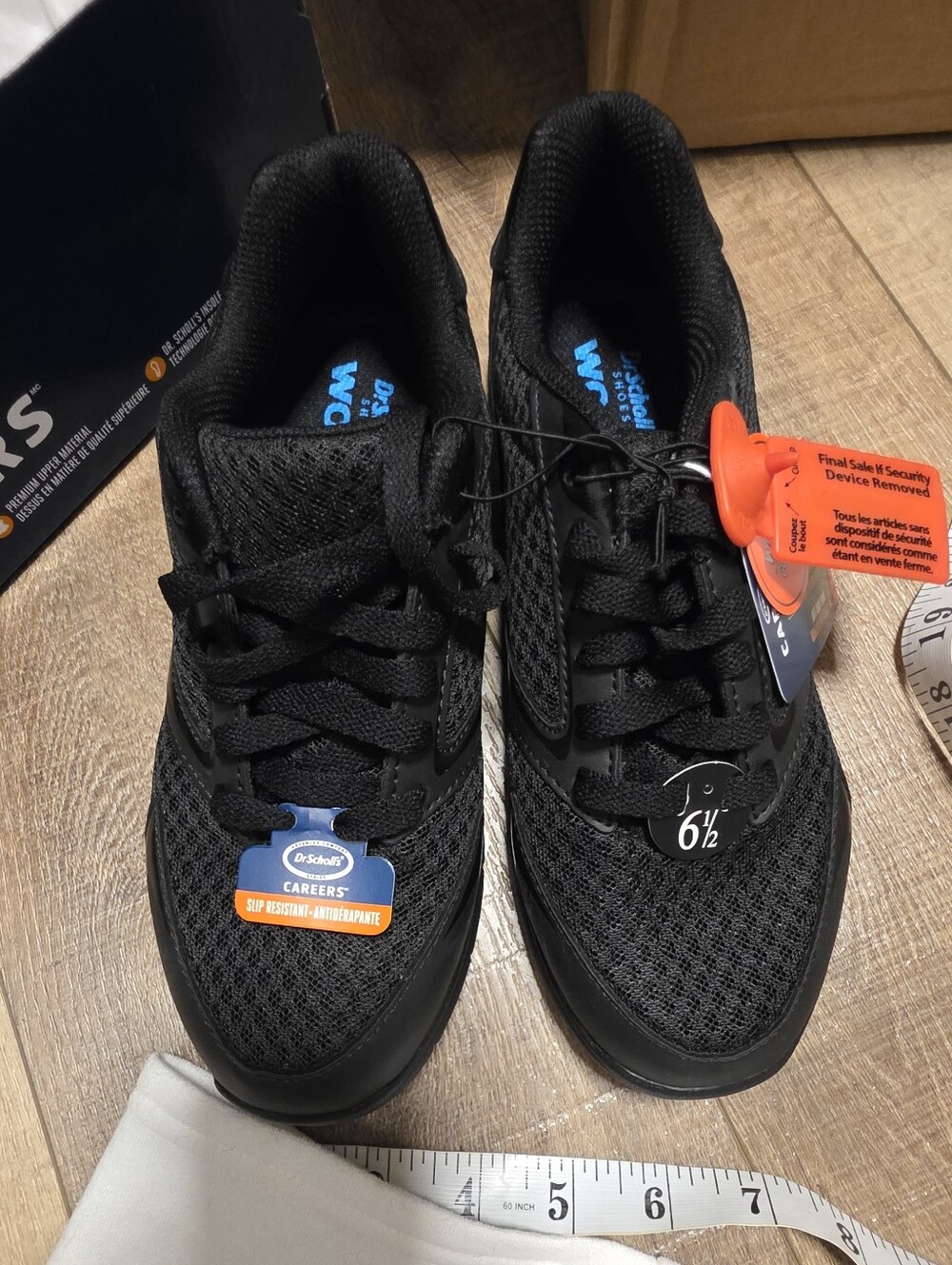 Dr Scholl's New In Box Black Shoes Size 6.5 Wide